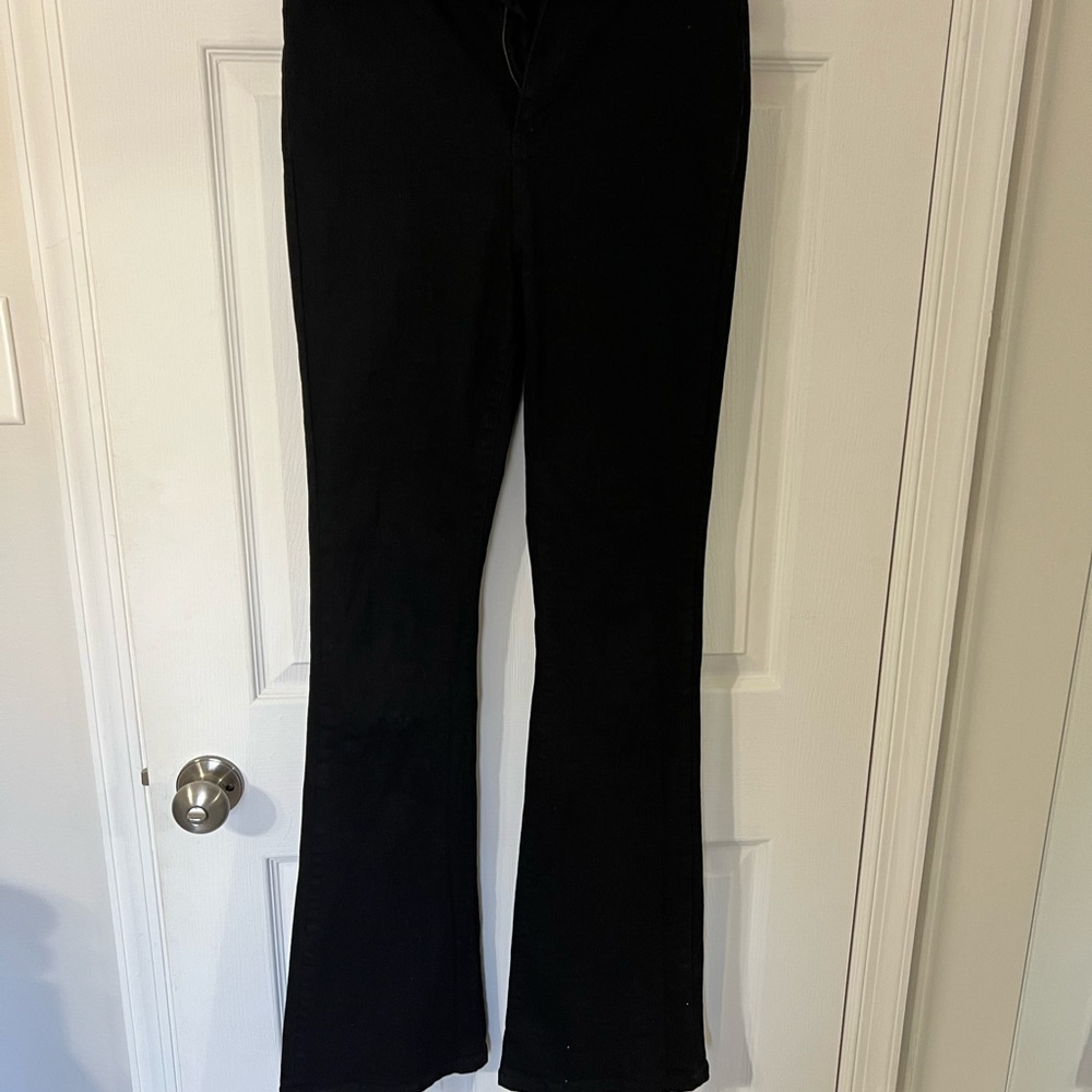 Black Flared Pants